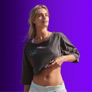 FREE PEOPLE FP Movement x Surfrider Care FP Earth Babe Tee